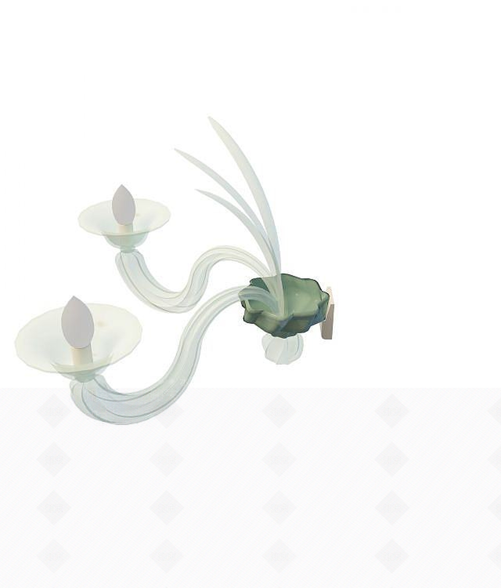 欧式古典欧式壁灯3D模型下载【ID:1189838728】