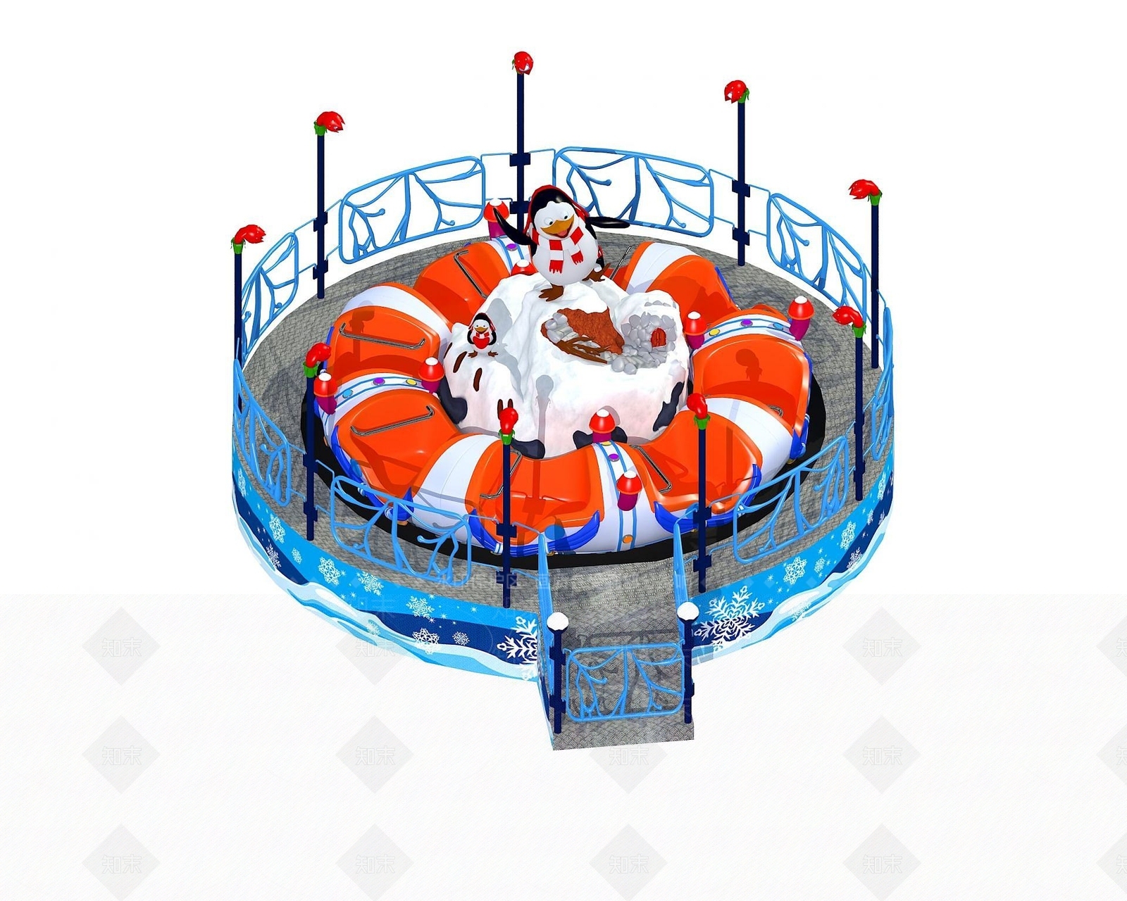 现代游乐场3D模型下载【ID:1189843333】