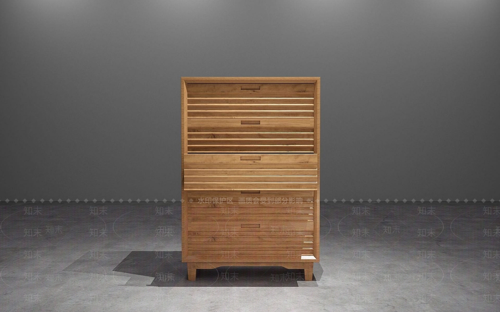 现代柜子3D模型下载【ID:1189843820】