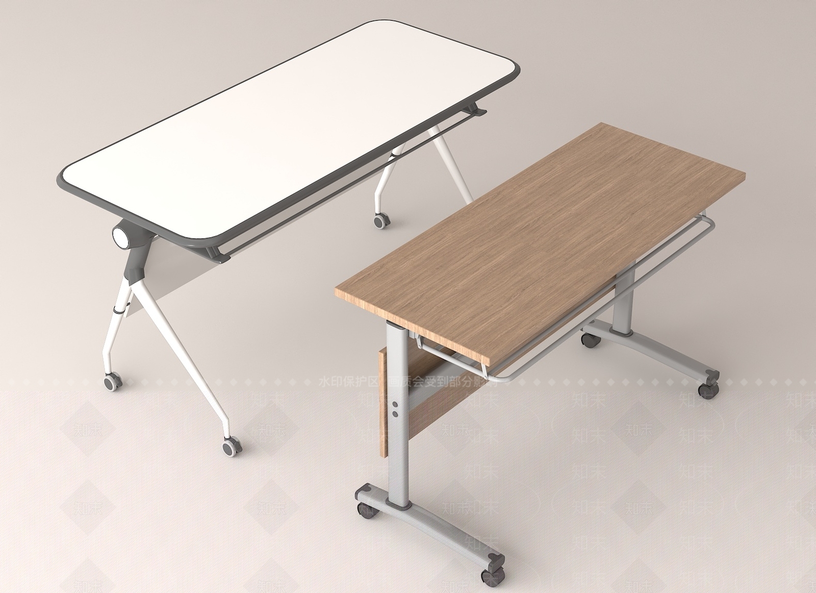 现代中式其他桌子3D模型下载【ID:1189844285】