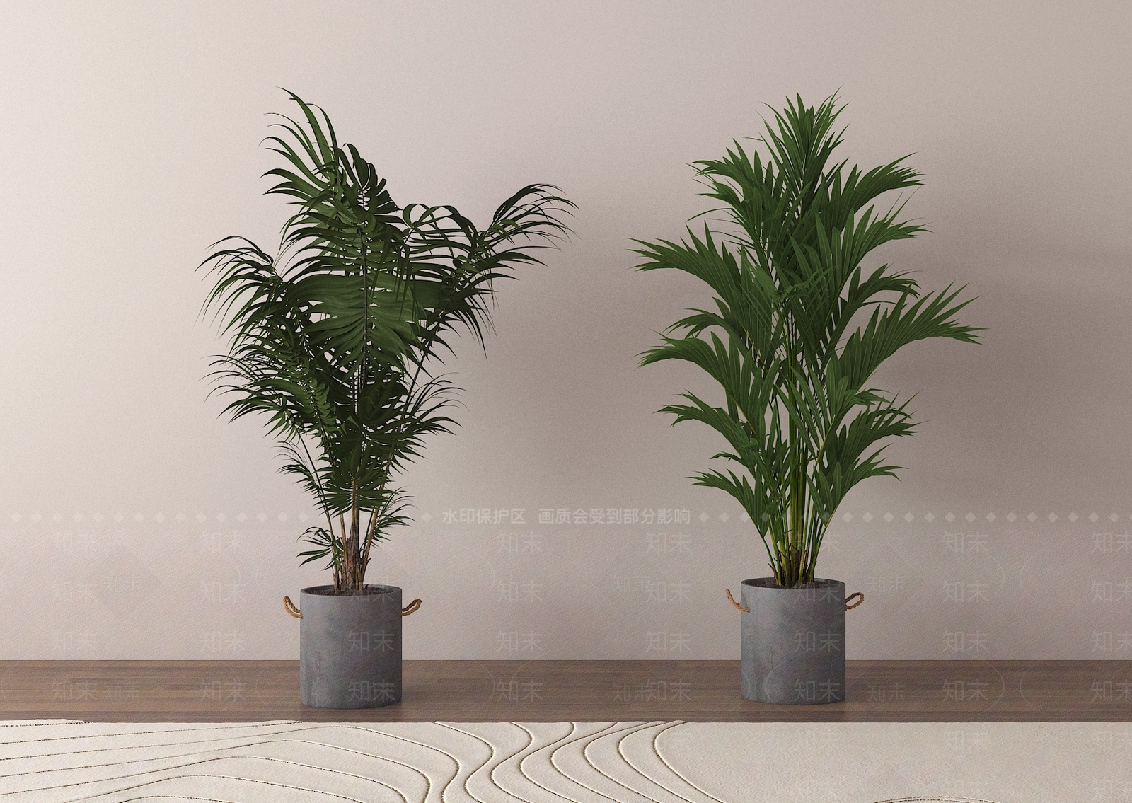 盆栽3D模型下载【ID:1189844742】