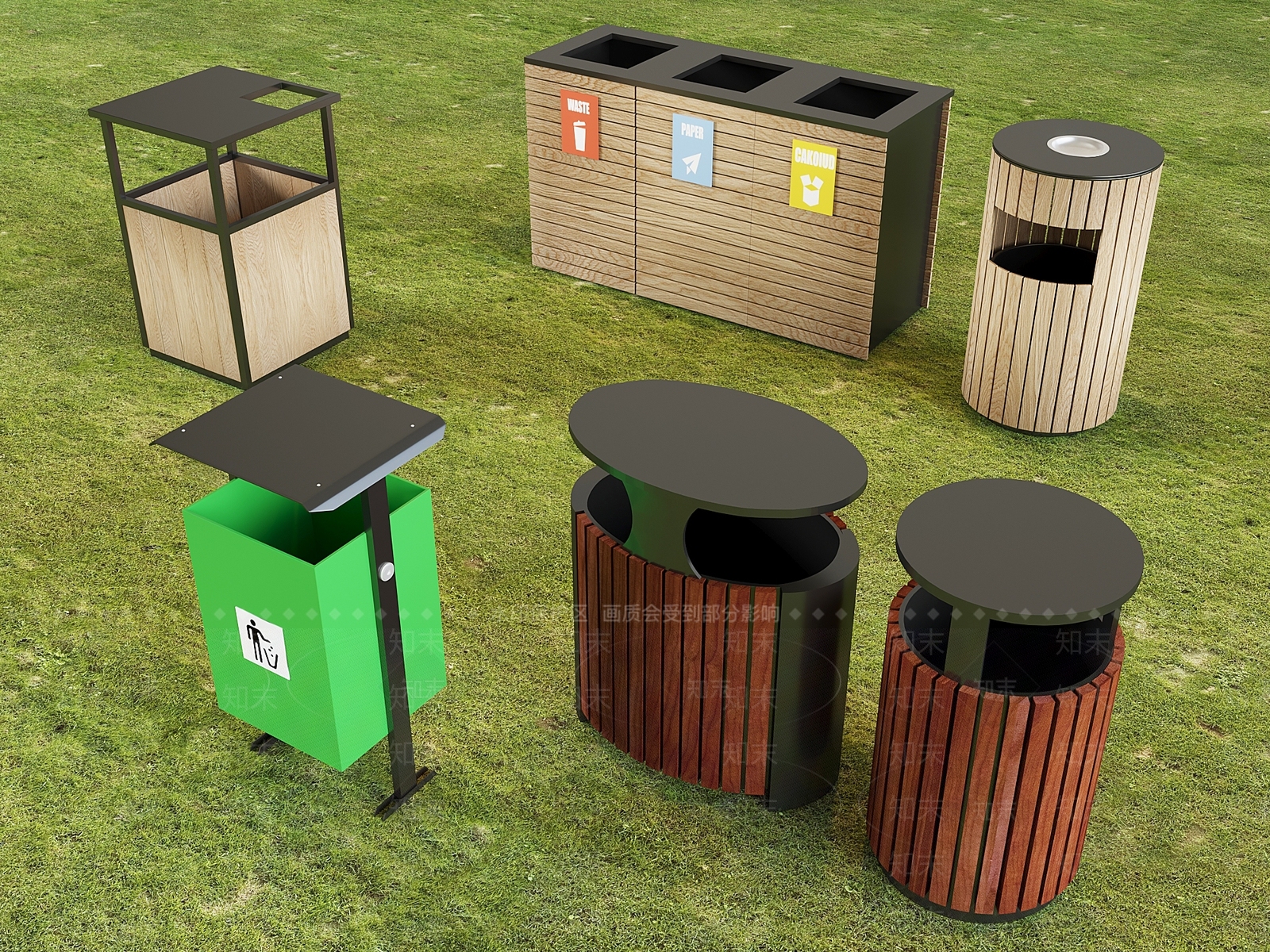公用器材3D模型下载【ID:1189852486】