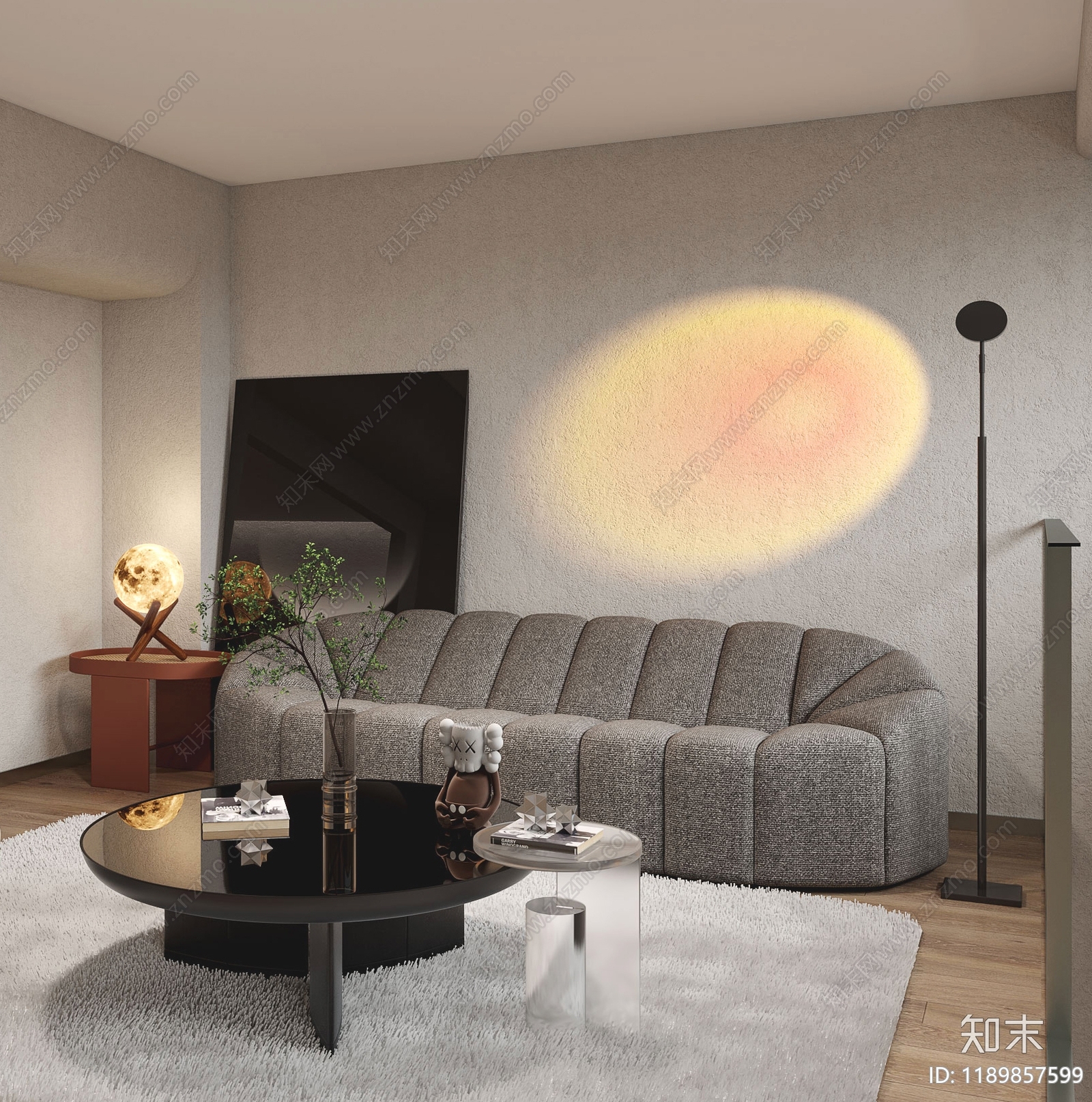 现代咖啡厅施工图下载【ID:1189857599】