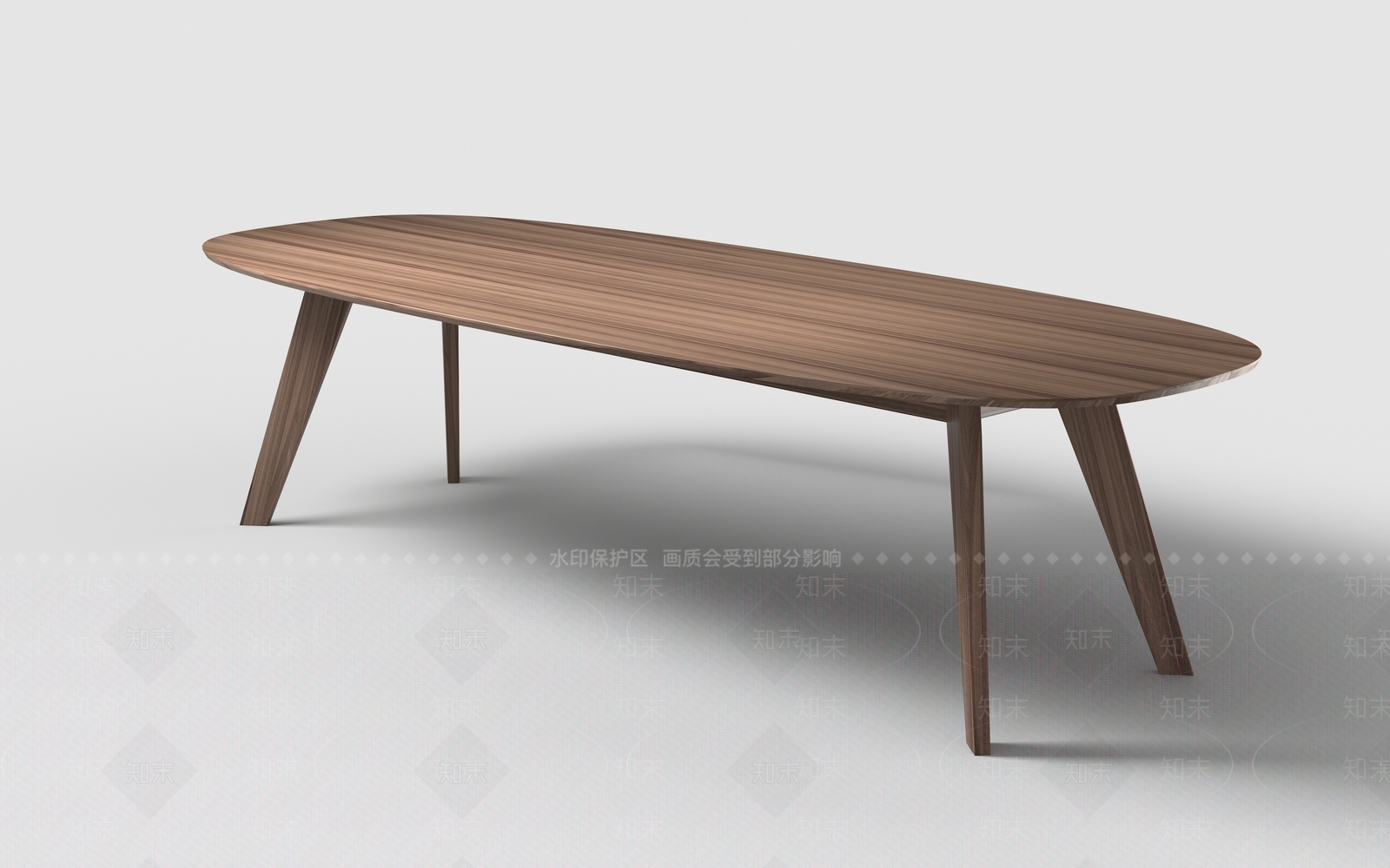 现代意式餐桌3D模型下载【ID:1189858917】