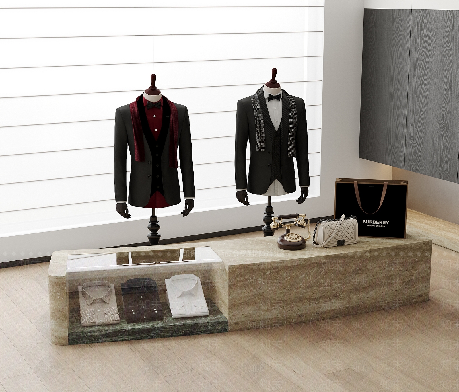 衣服SU模型下载【ID:1190009576】