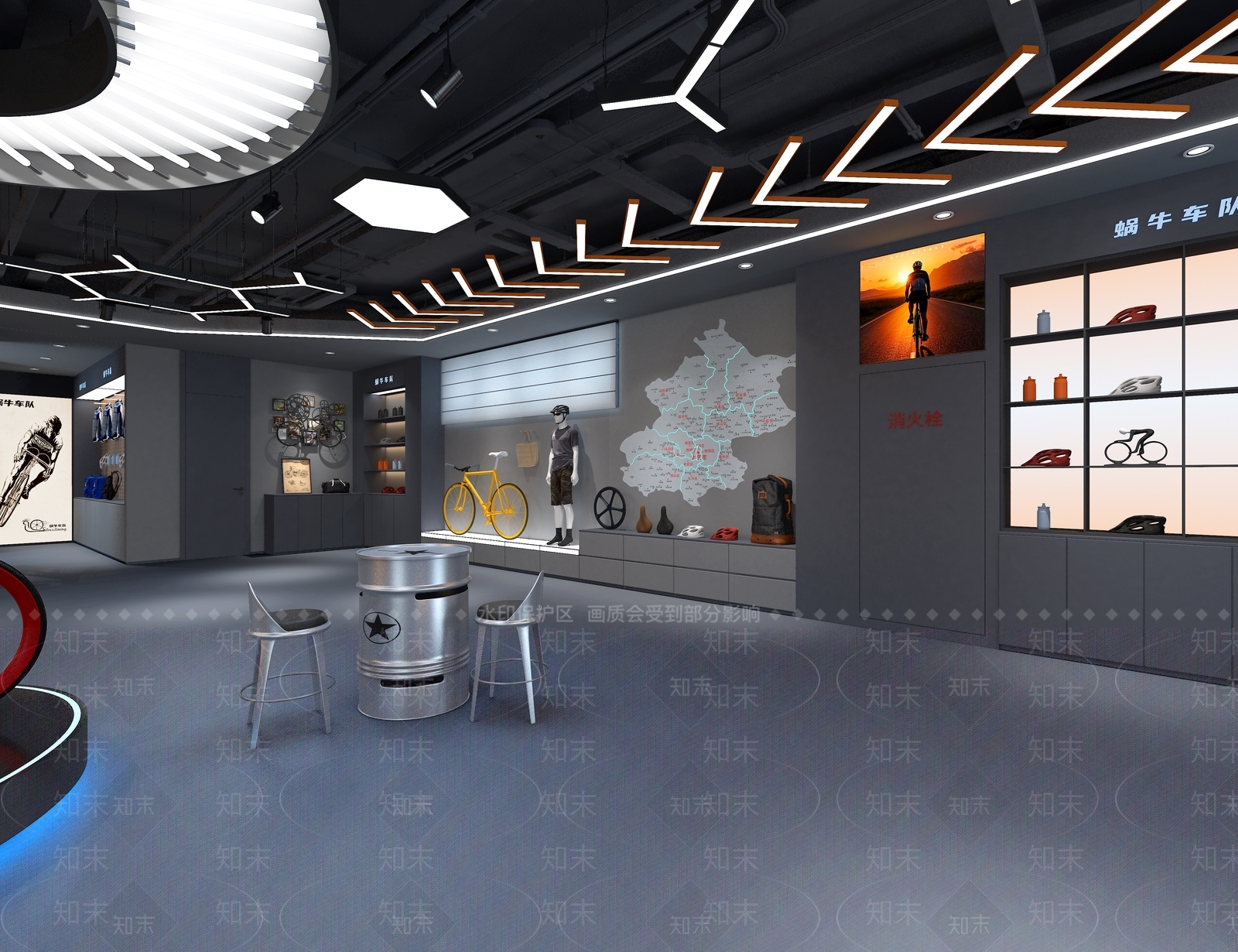 工业其他商业空间3D模型下载【ID:1189863629】