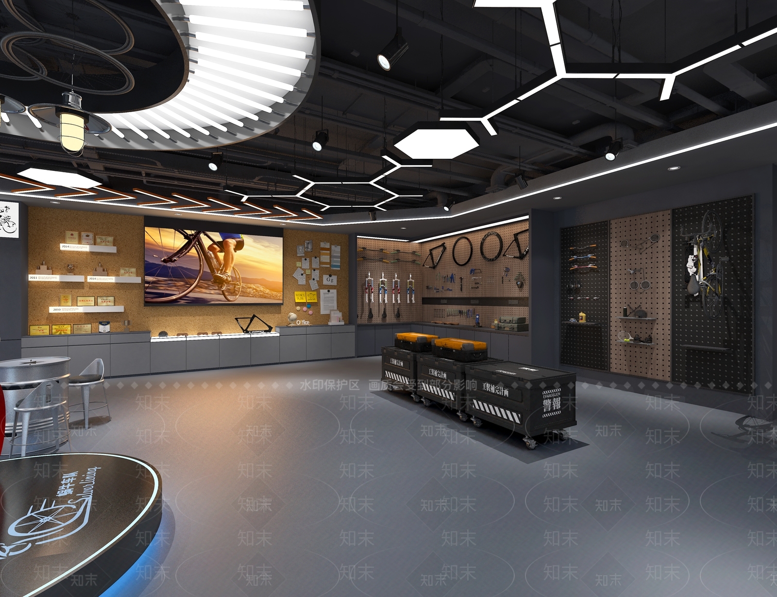 工业其他商业空间3D模型下载【ID:1189863629】