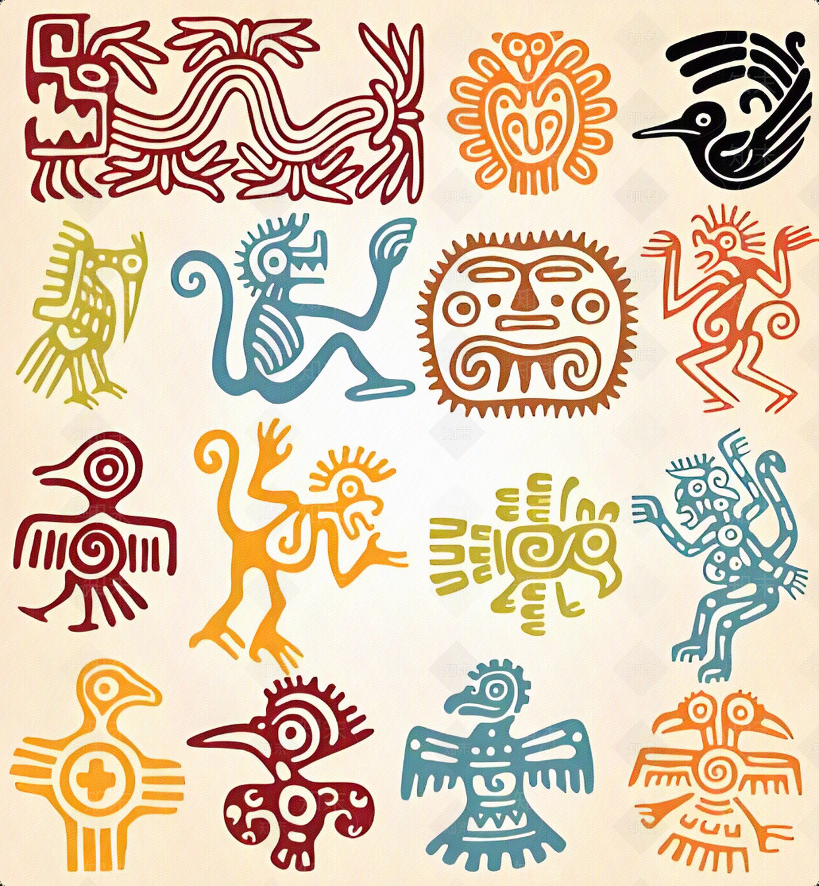 抽象画贴图下载【ID:1189863934】