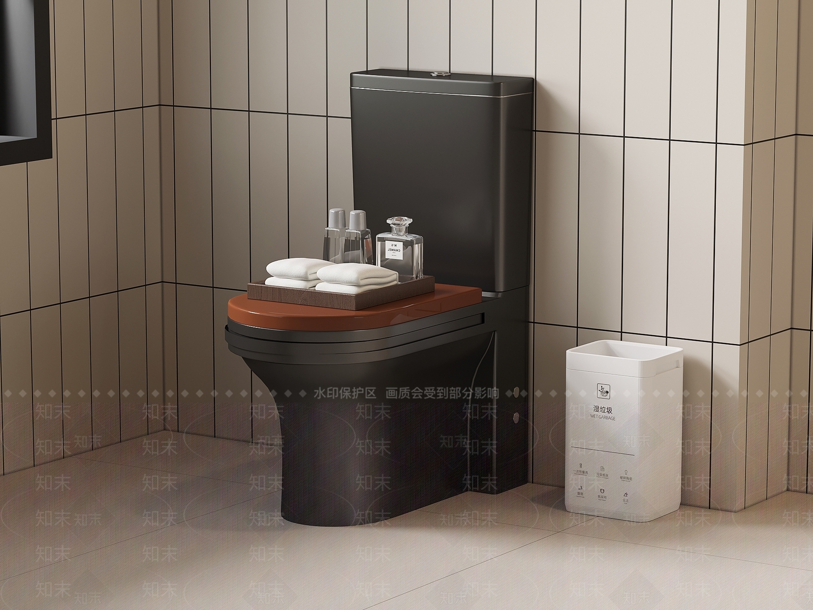 马桶3D模型下载【ID:1189866466】
