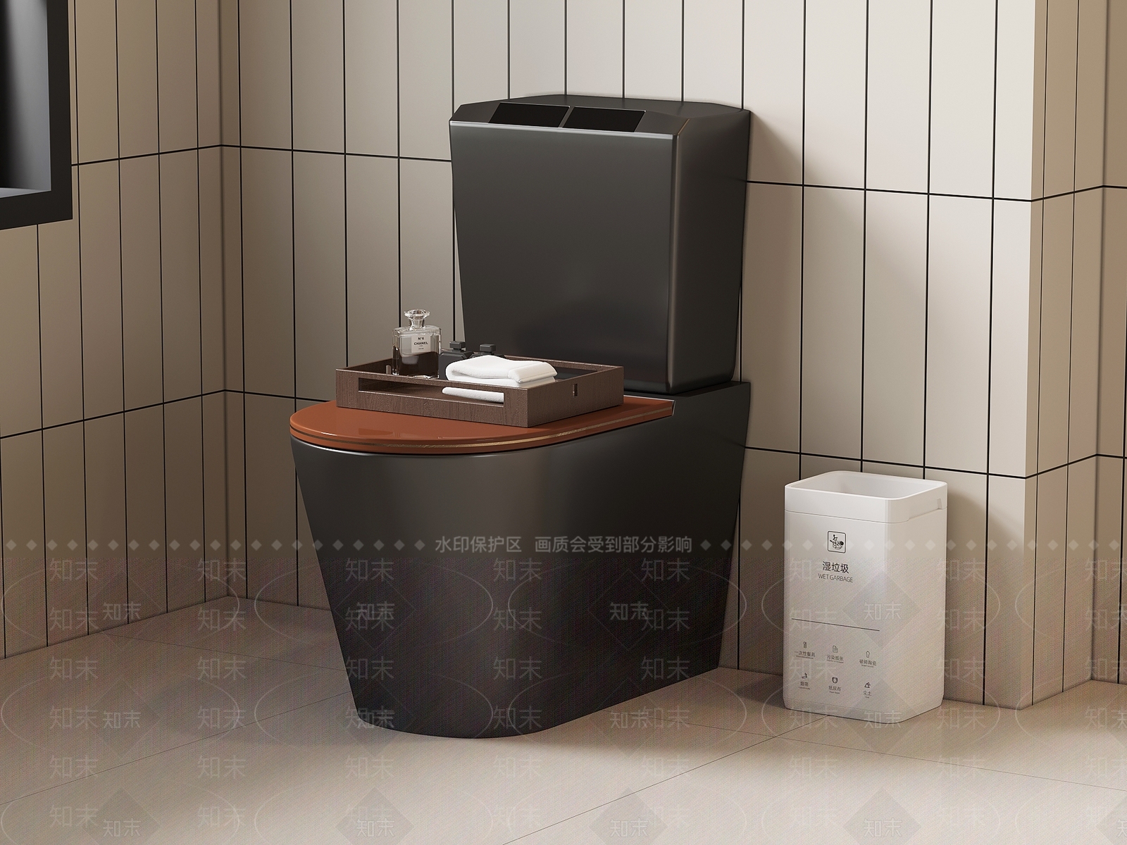 马桶3D模型下载【ID:1189866697】