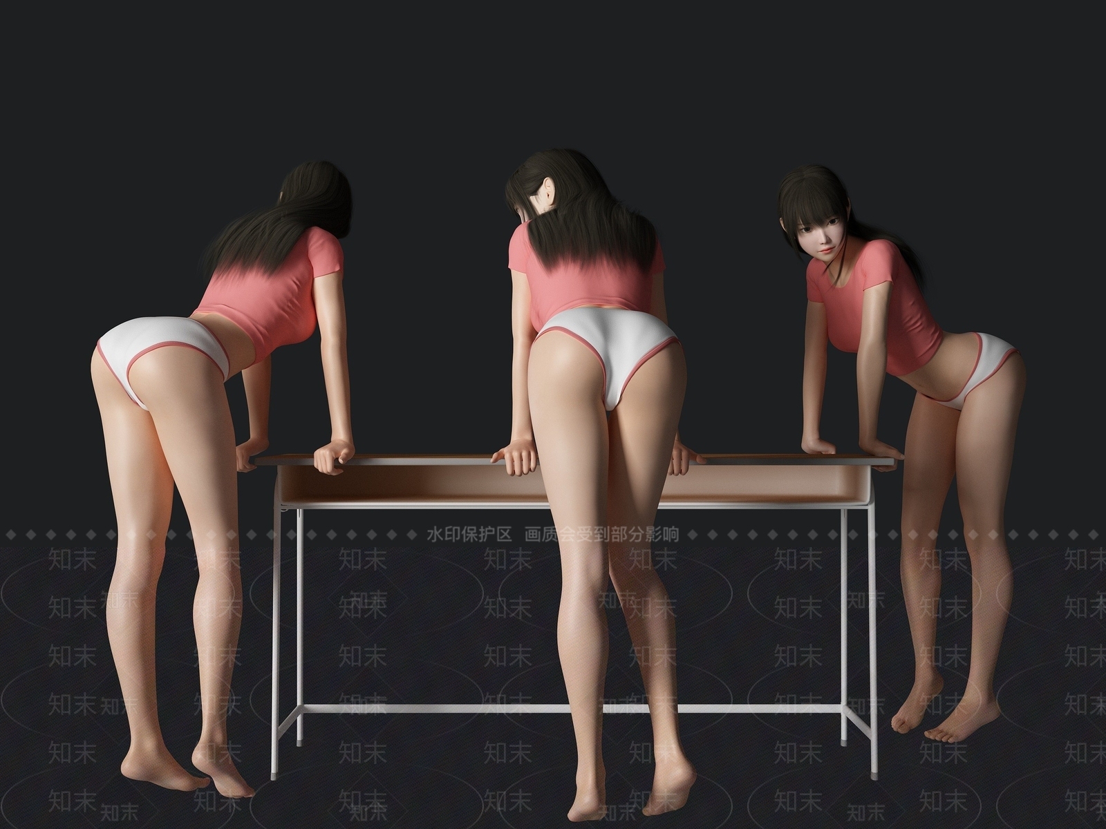 现代虚拟人物3D模型下载【ID:1189870147】