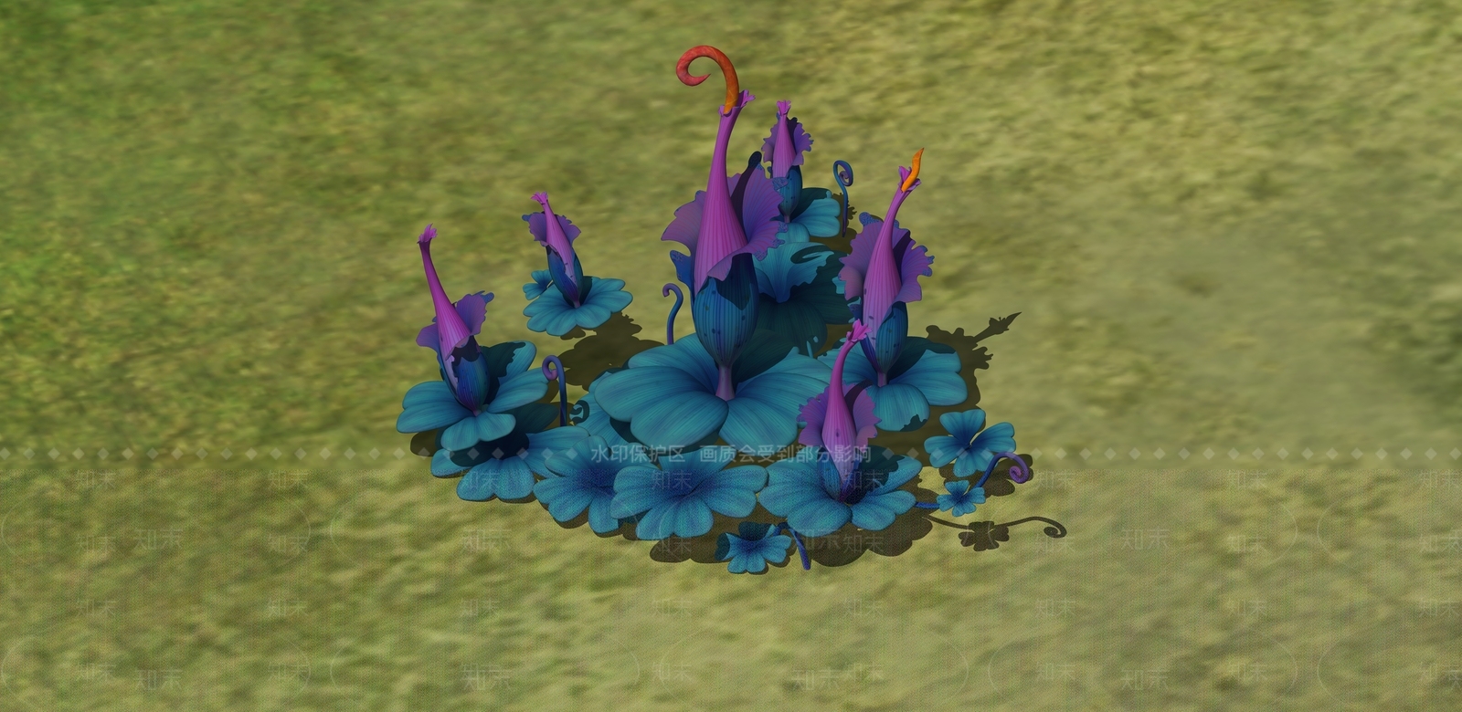 花草SU模型下载【ID:1189872319】