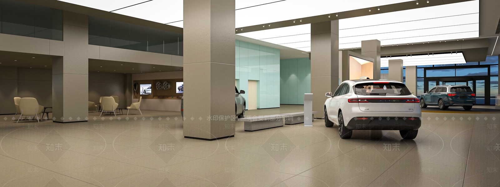 现代其他商业空间3D模型下载【ID:1189875447】