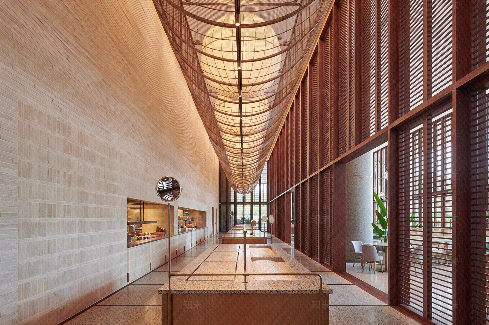 新中式日式餐厅贴图下载【ID:1189878378】