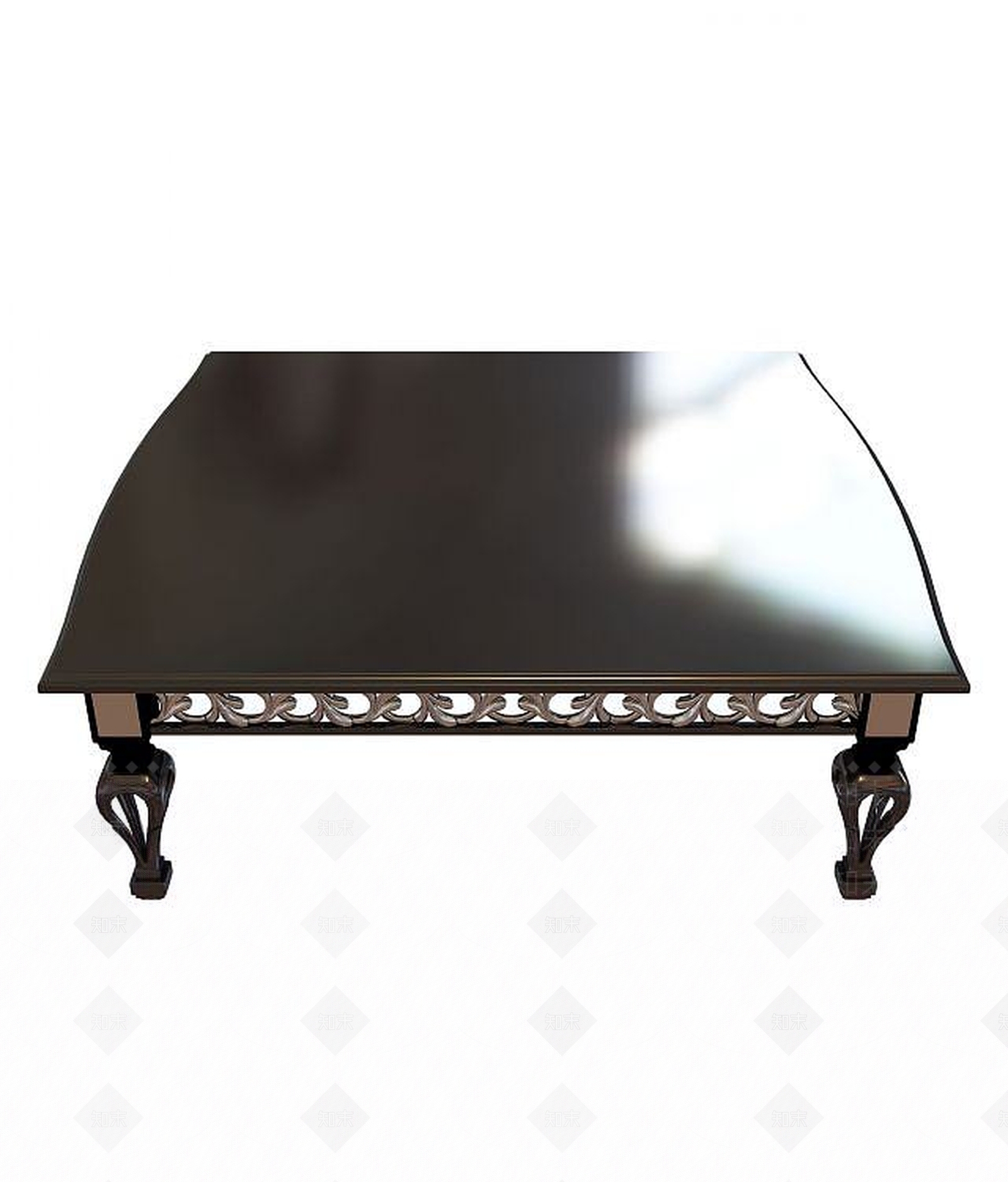 现代书桌3D模型下载【ID:1190080485】