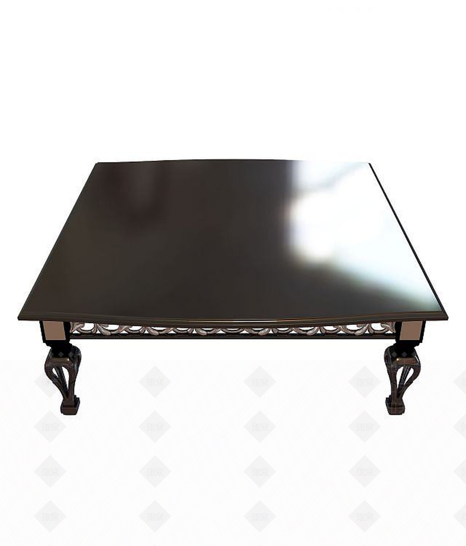 现代书桌3D模型下载【ID:1190080485】