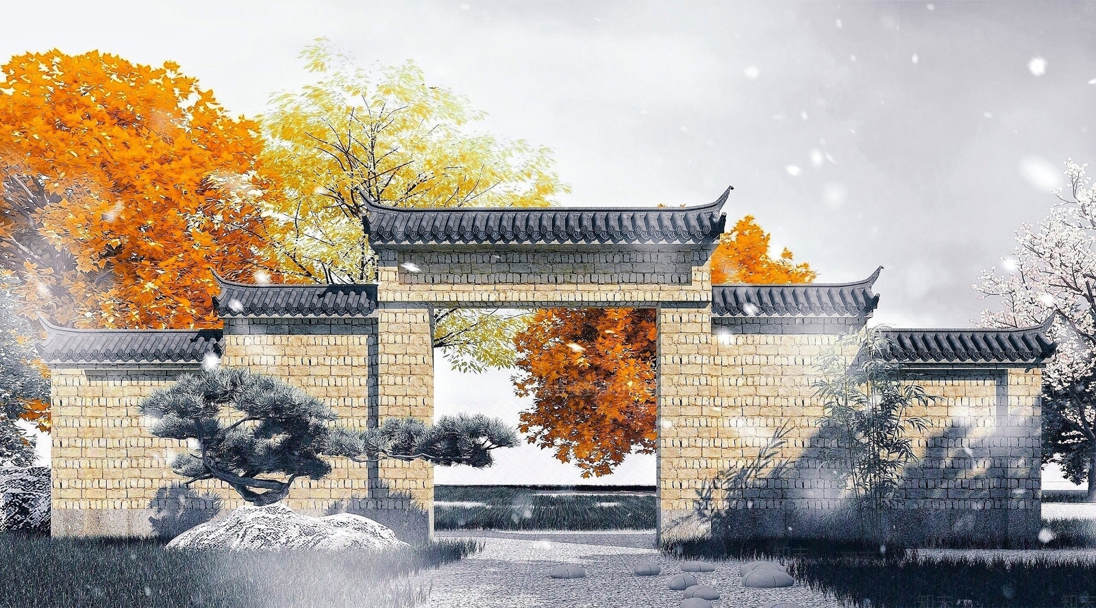 现代其他景观小品3D模型下载【ID:1189881032】