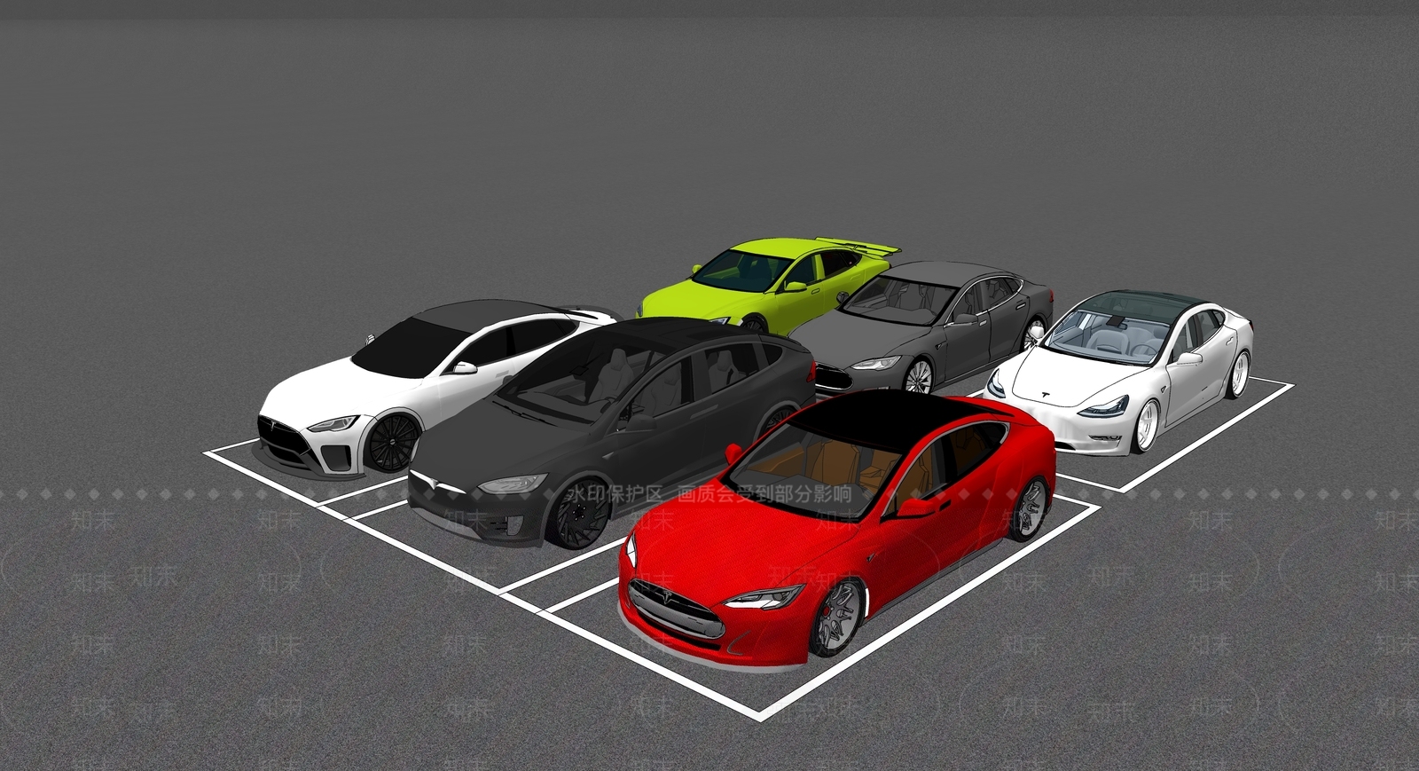 汽车SU模型下载【ID:1189884219】