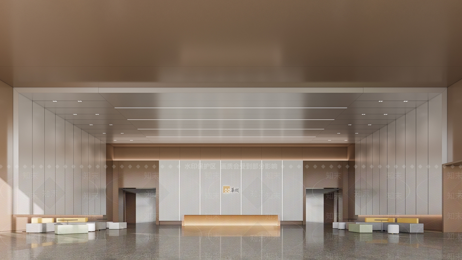 现代大厅3D模型下载【ID:1215077768】