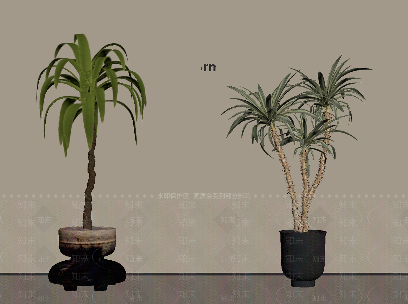 盆栽SU模型下载【ID:1189890072】