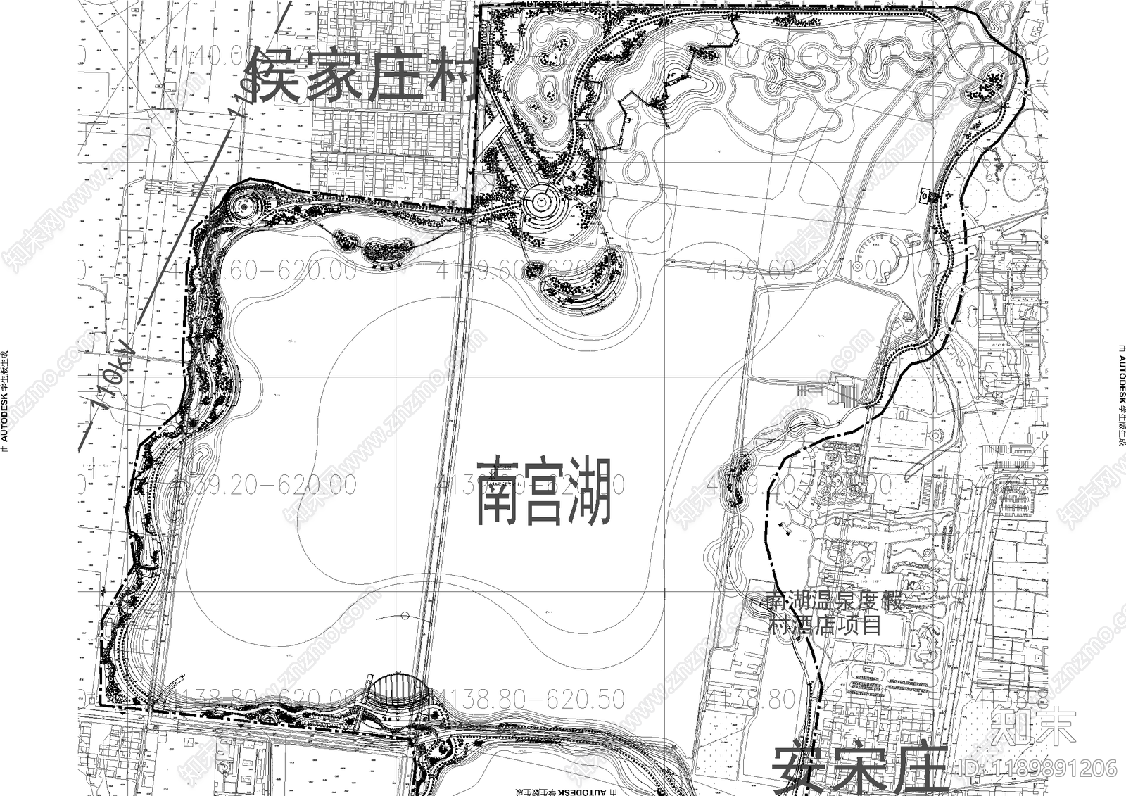现代植物配置图库cad施工图下载【ID:1189891206】