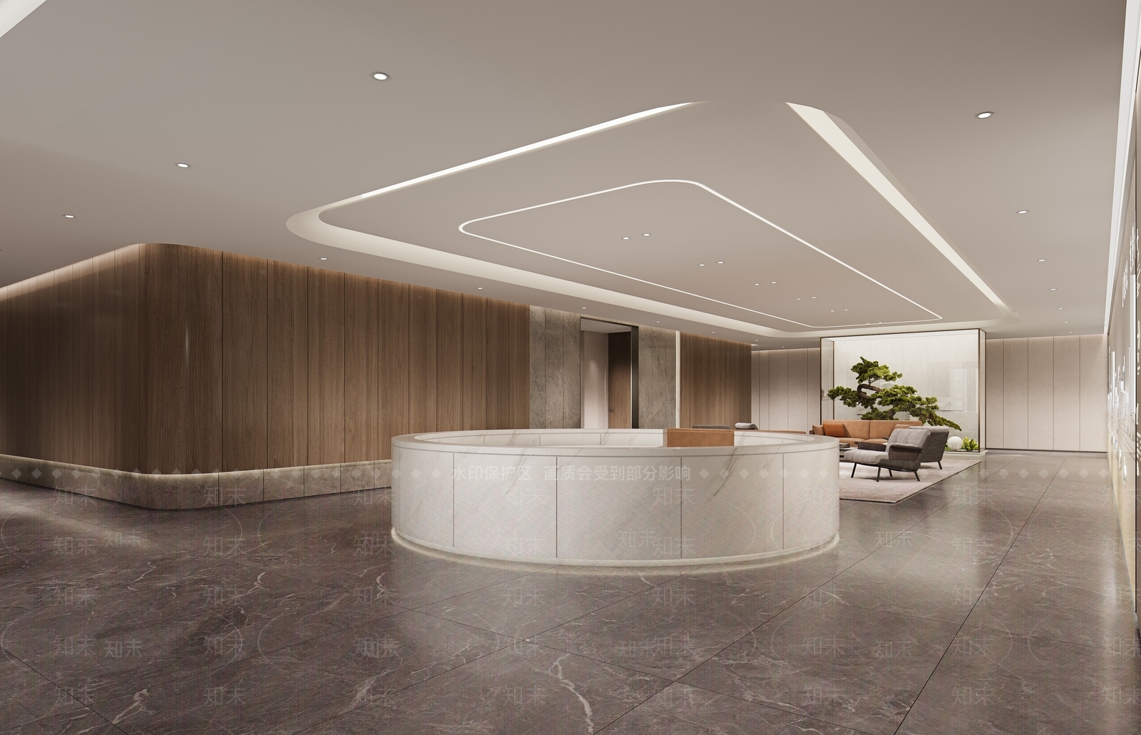 现代简约其他办公空间3D模型下载【ID:1189895847】