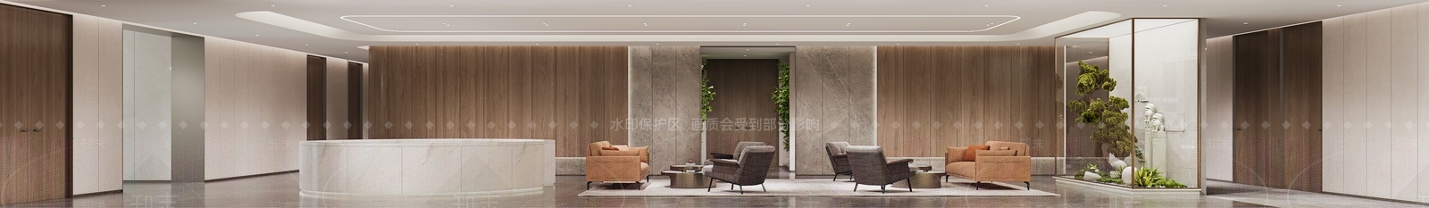 现代简约其他办公空间3D模型下载【ID:1189895847】