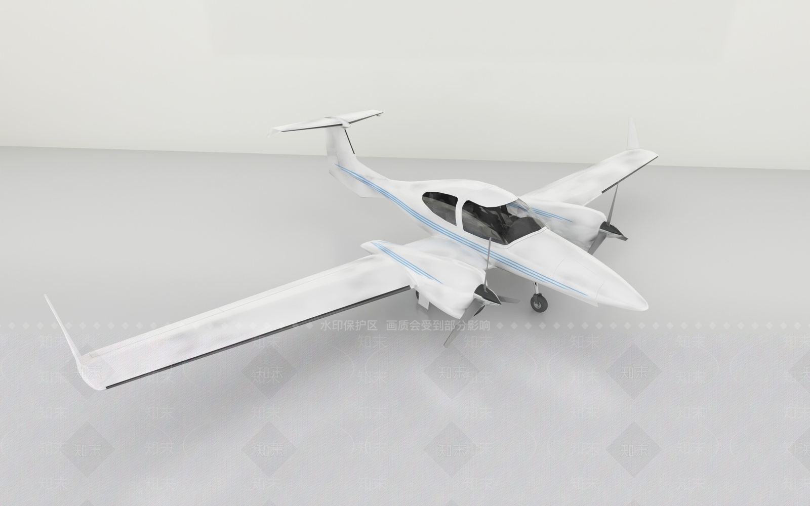 飞机SU模型下载【ID:1189896716】