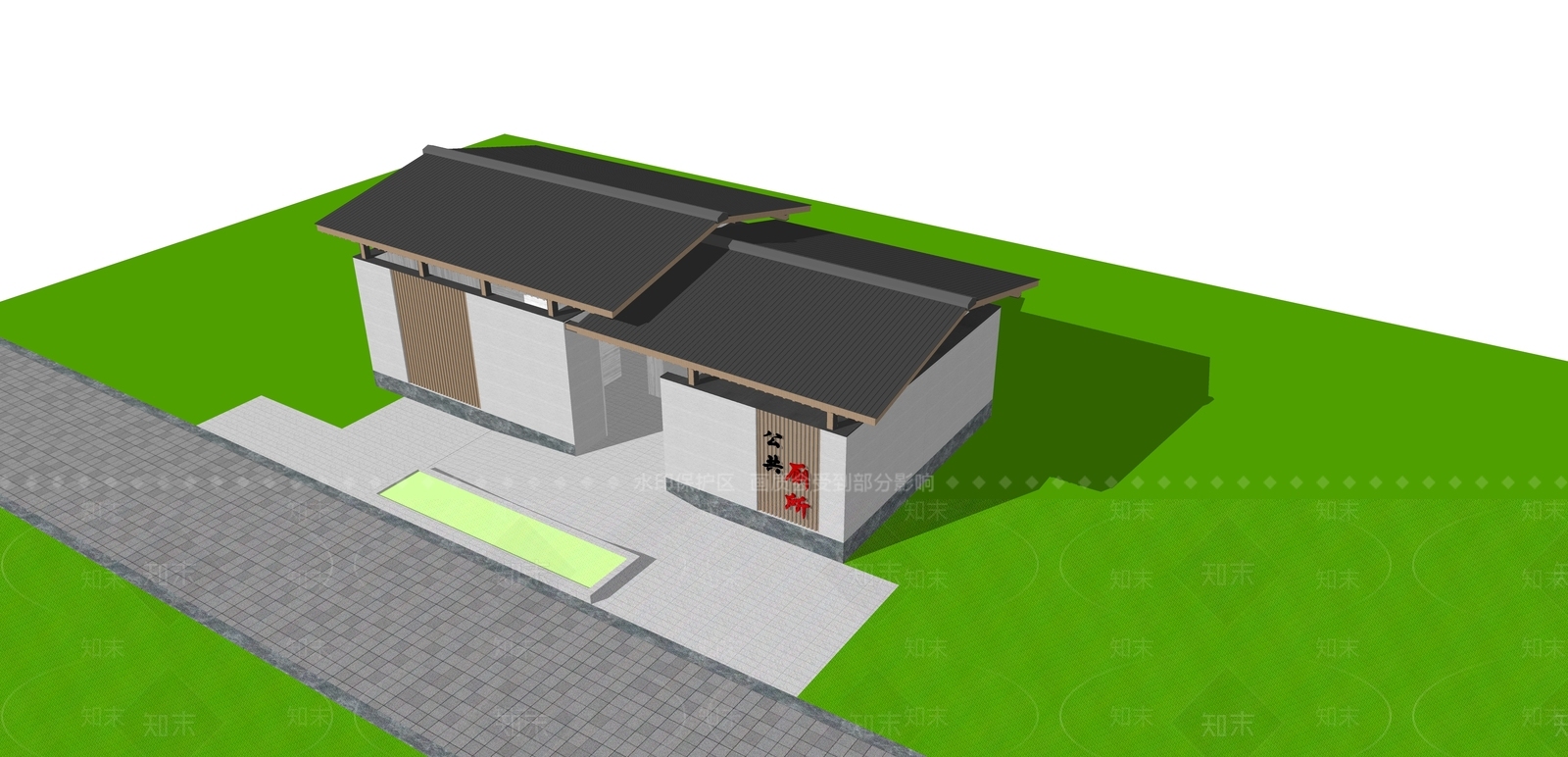 小公建SU模型下载【ID:1189899457】