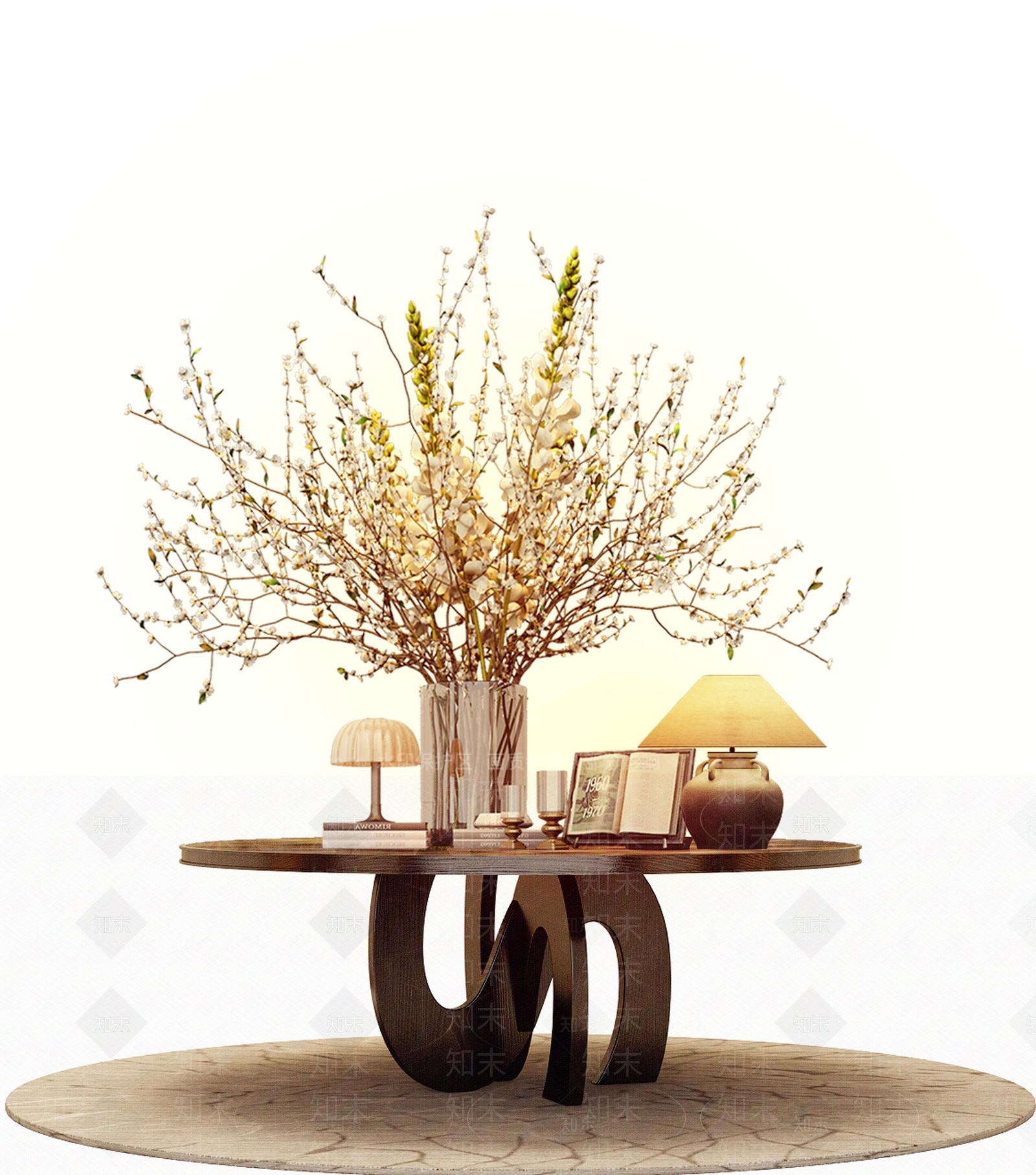 现代意式其他桌子3D模型下载【ID:1189904858】