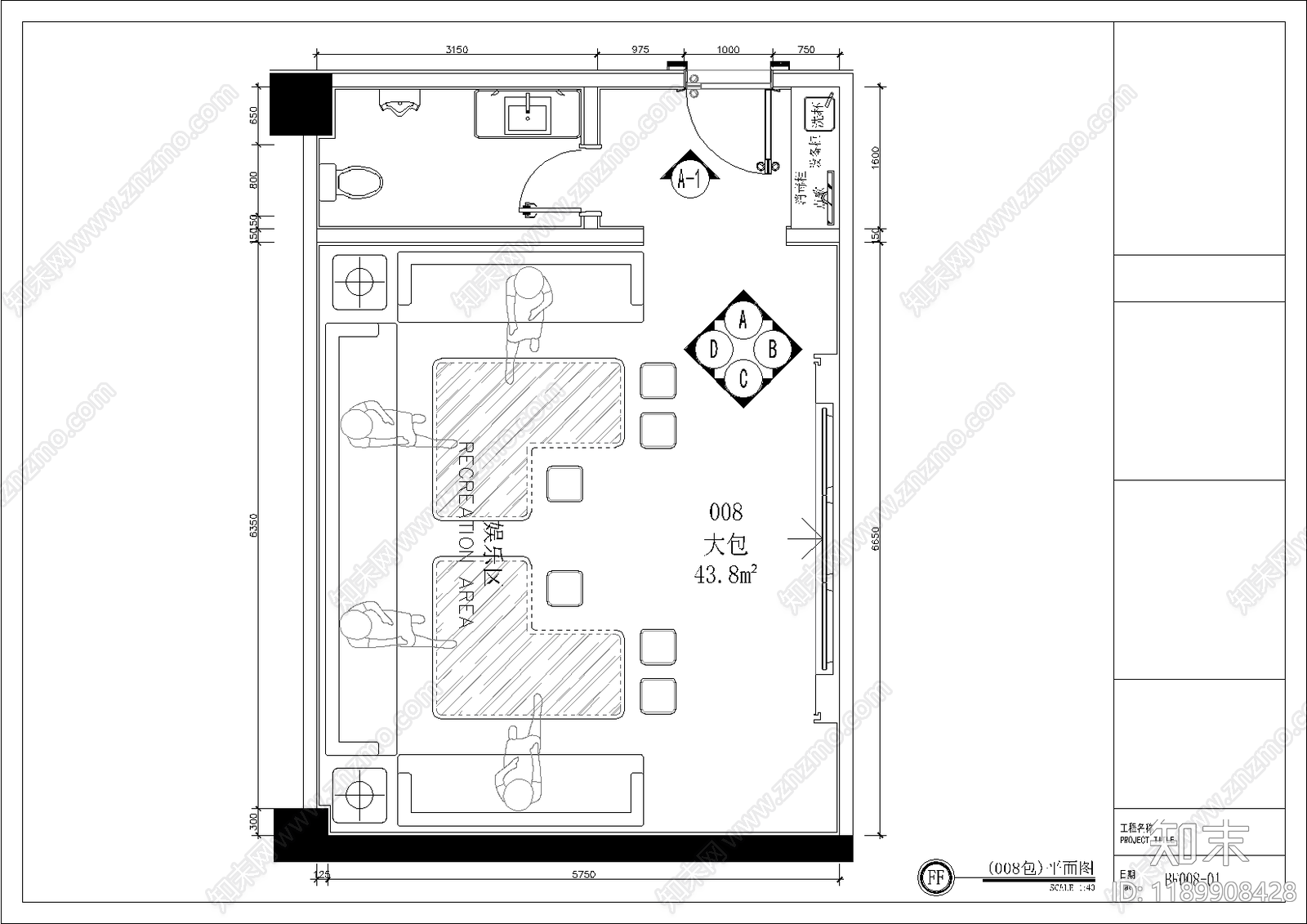现代工业KTVcad施工图下载【ID:1189908428】