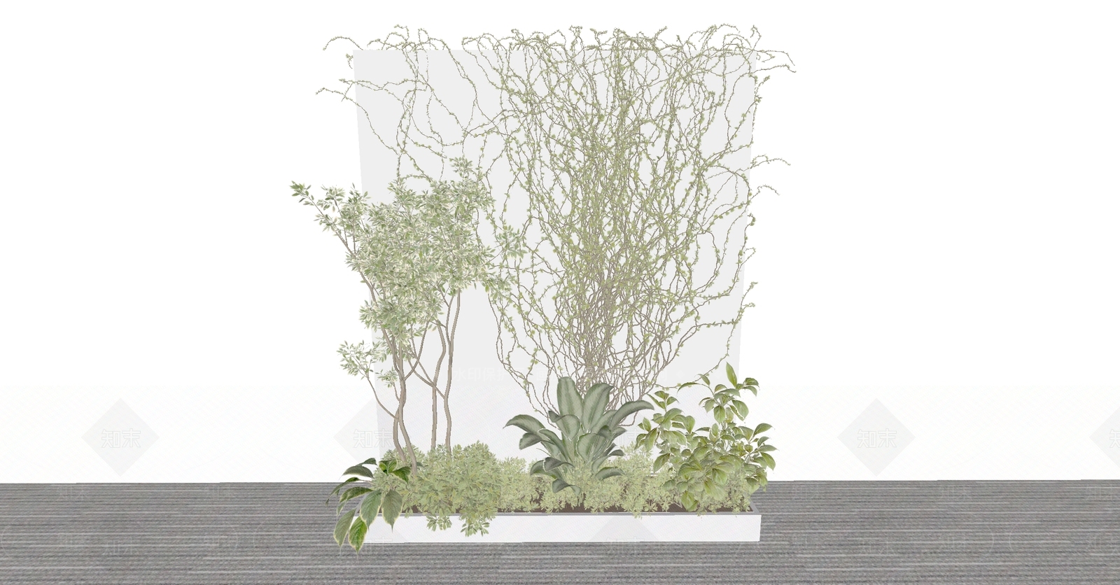 藤蔓SU模型下载【ID:1189913548】