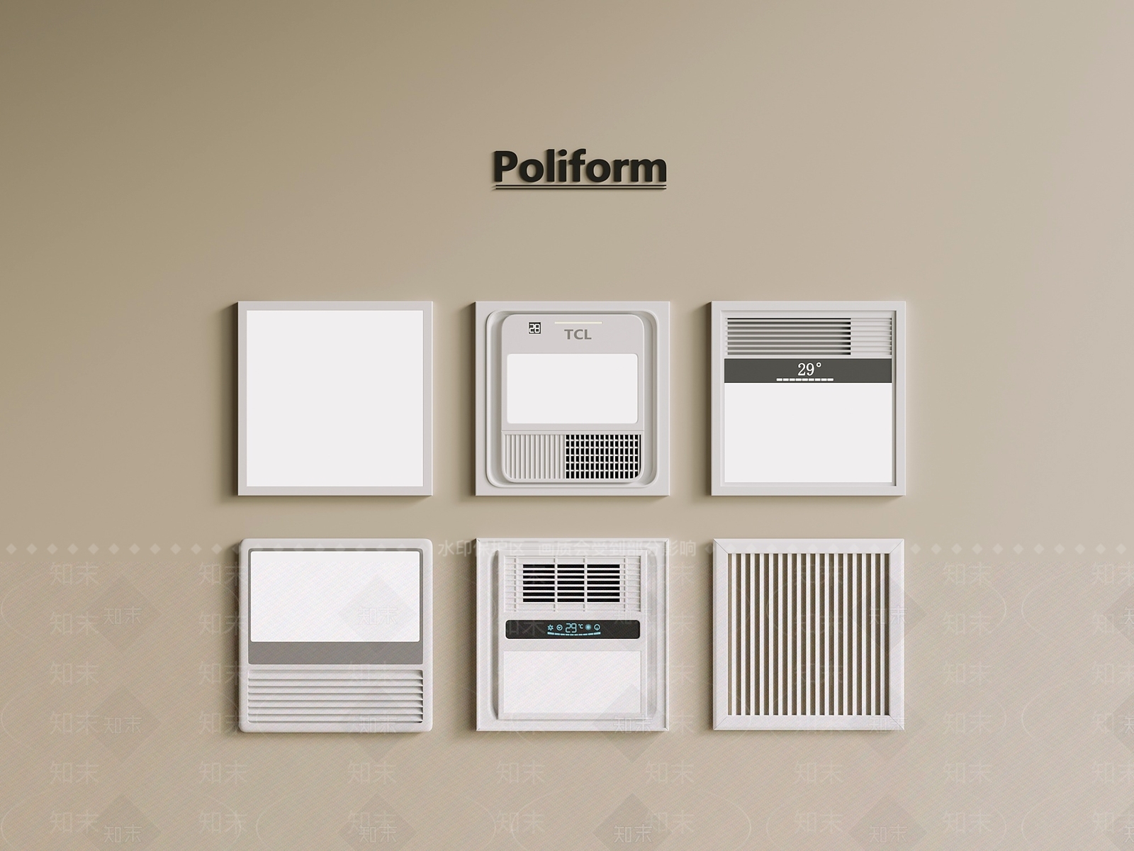 浴霸3D模型下载【ID:1189924241】