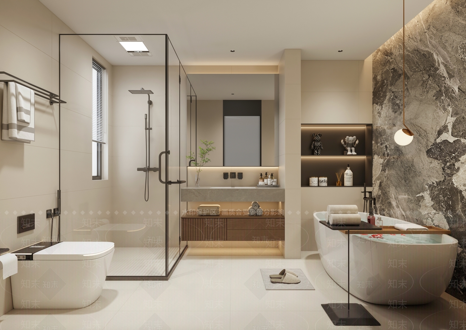 现代意式卫生间3D模型下载【ID:1189934772】