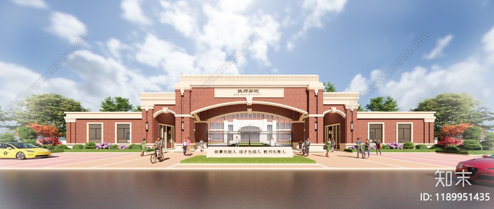 欧式简欧门卫室建筑施工图下载【ID:1189951435】