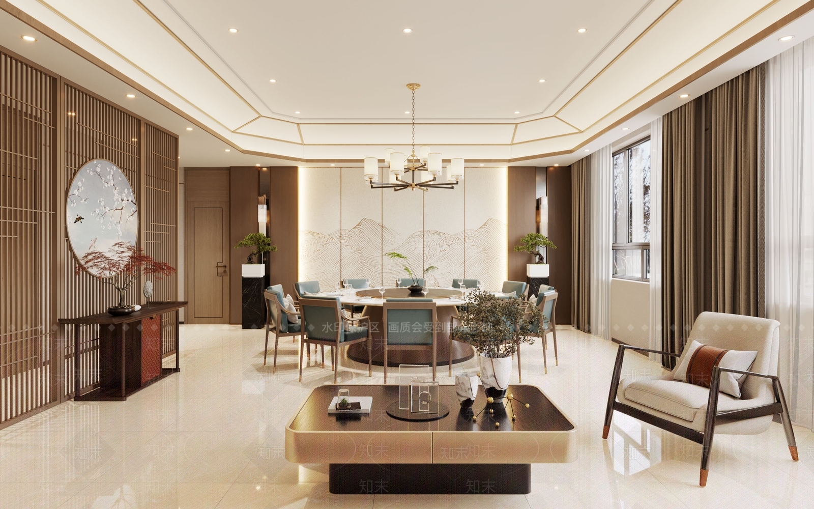 包厢3D模型下载【ID:1189953889】