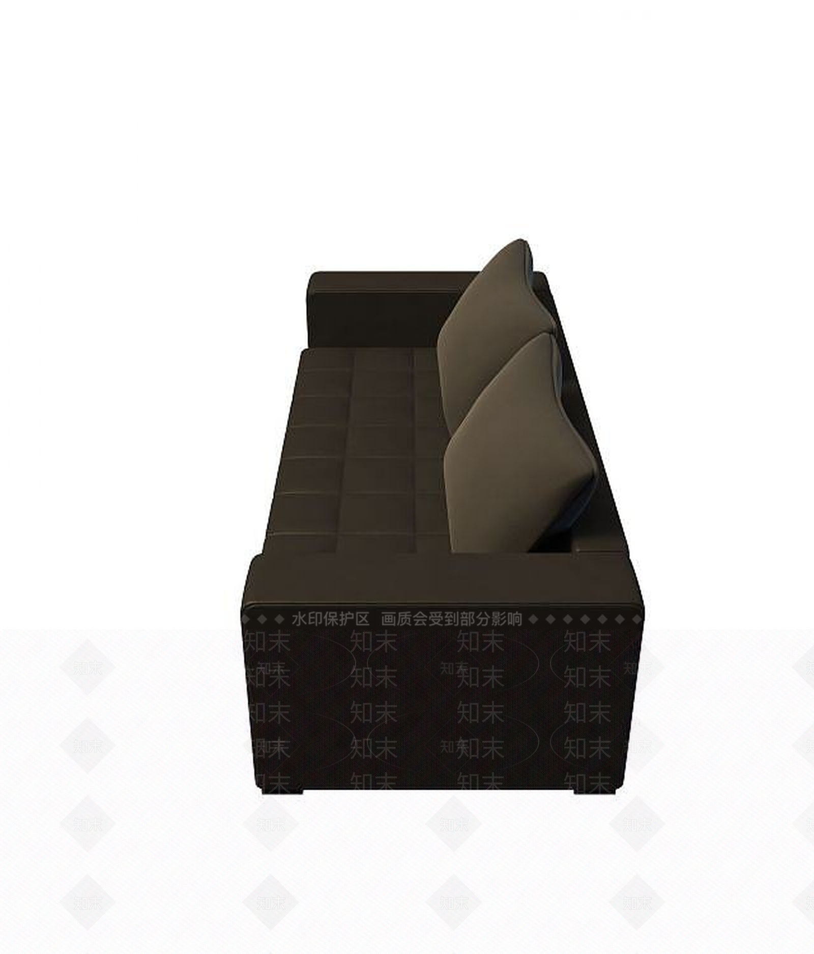 现代双人沙发3D模型下载【ID:1189956593】