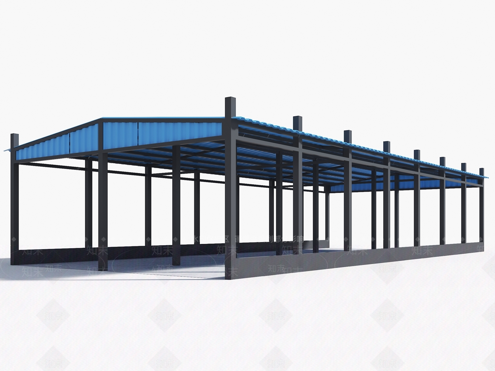 现代工业其他局部构件3D模型下载【ID:1189957743】