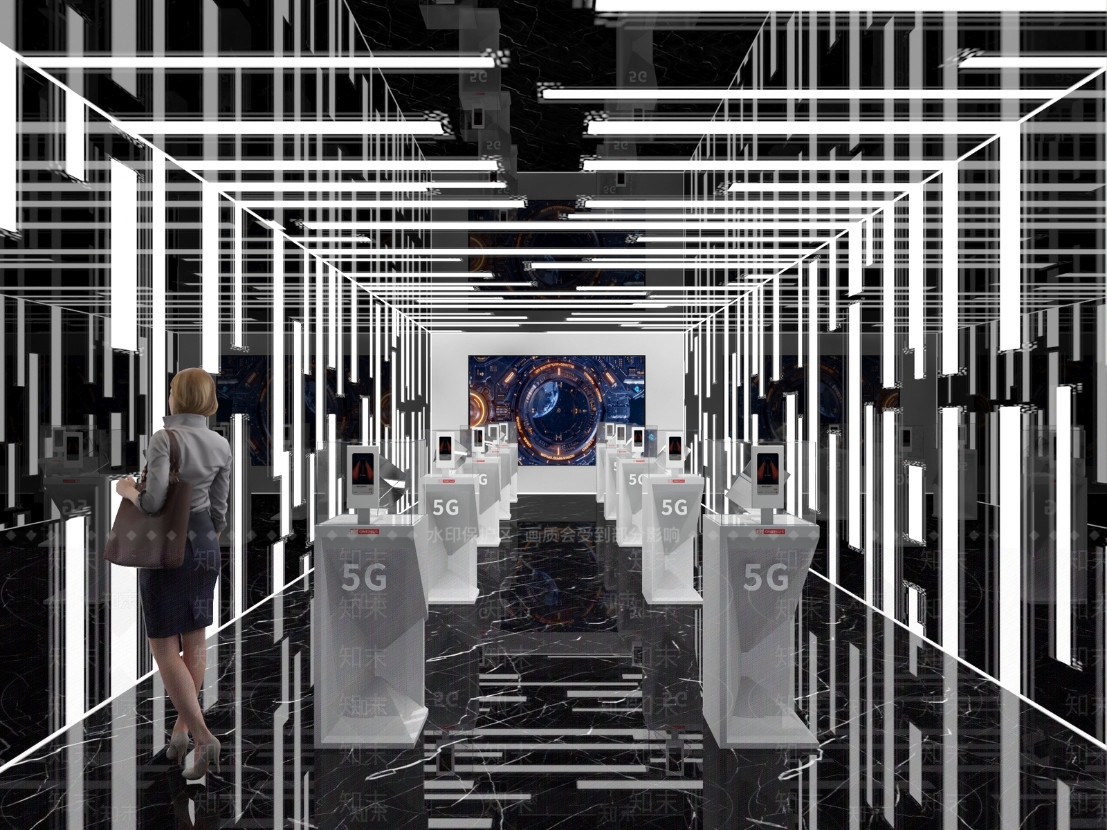 现代其他展厅3D模型下载【ID:1189959288】