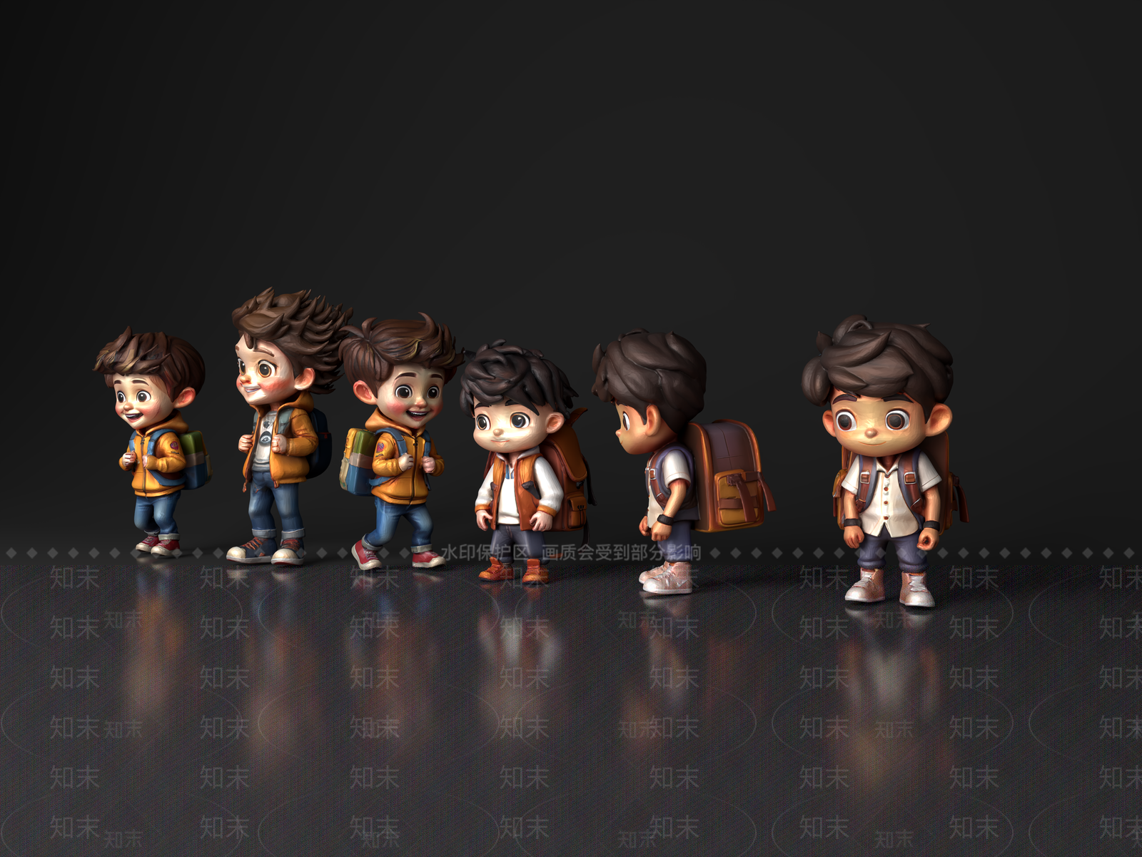 儿童3D模型下载【ID:1189961289】