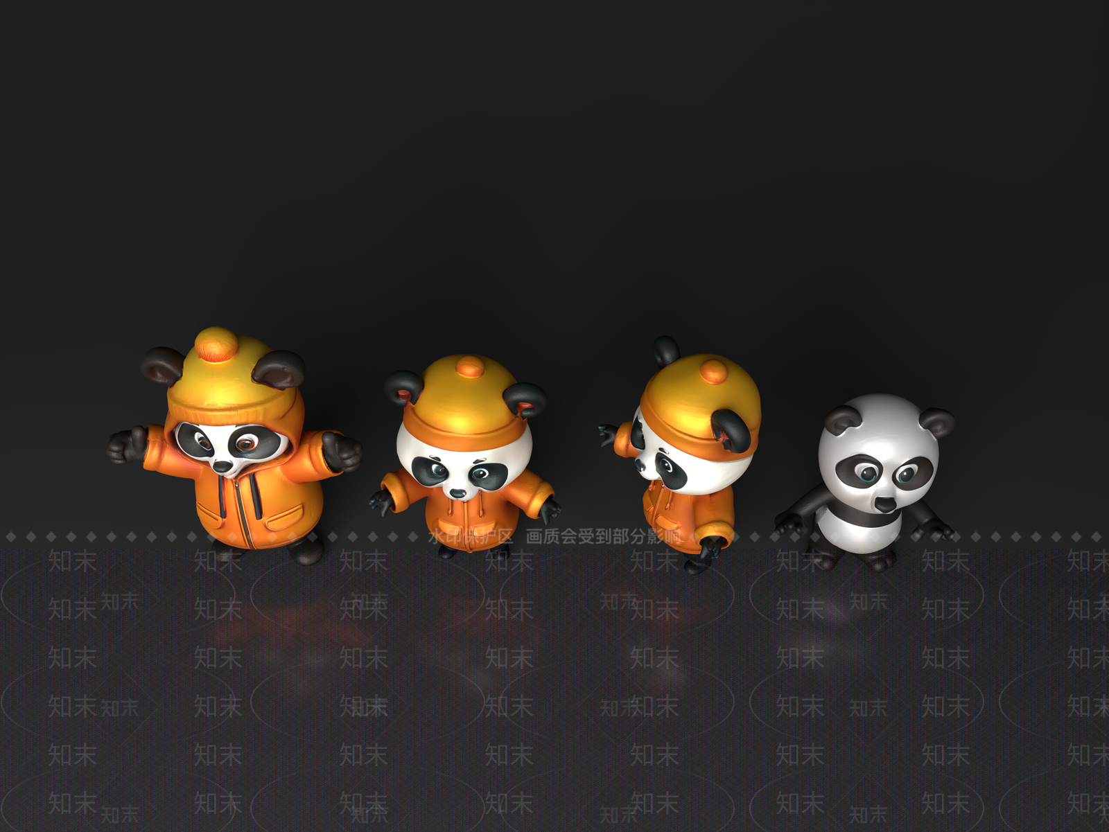 爬行类动物3D模型下载【ID:1189961905】