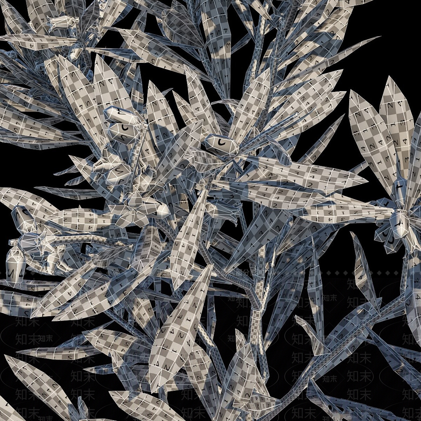 灌木3D模型下载【ID:1189962393】