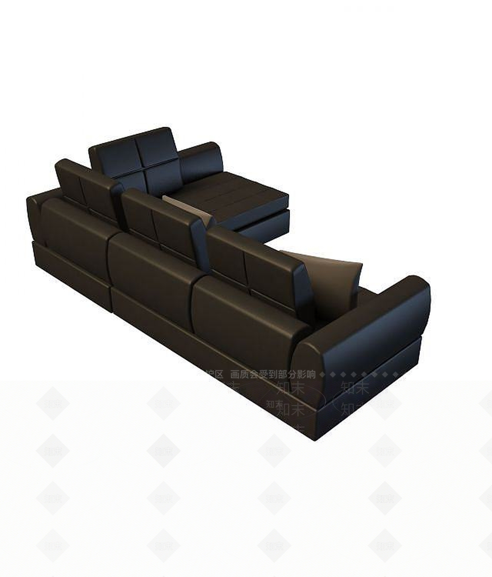 现代多人沙发3D模型下载【ID:1189963633】
