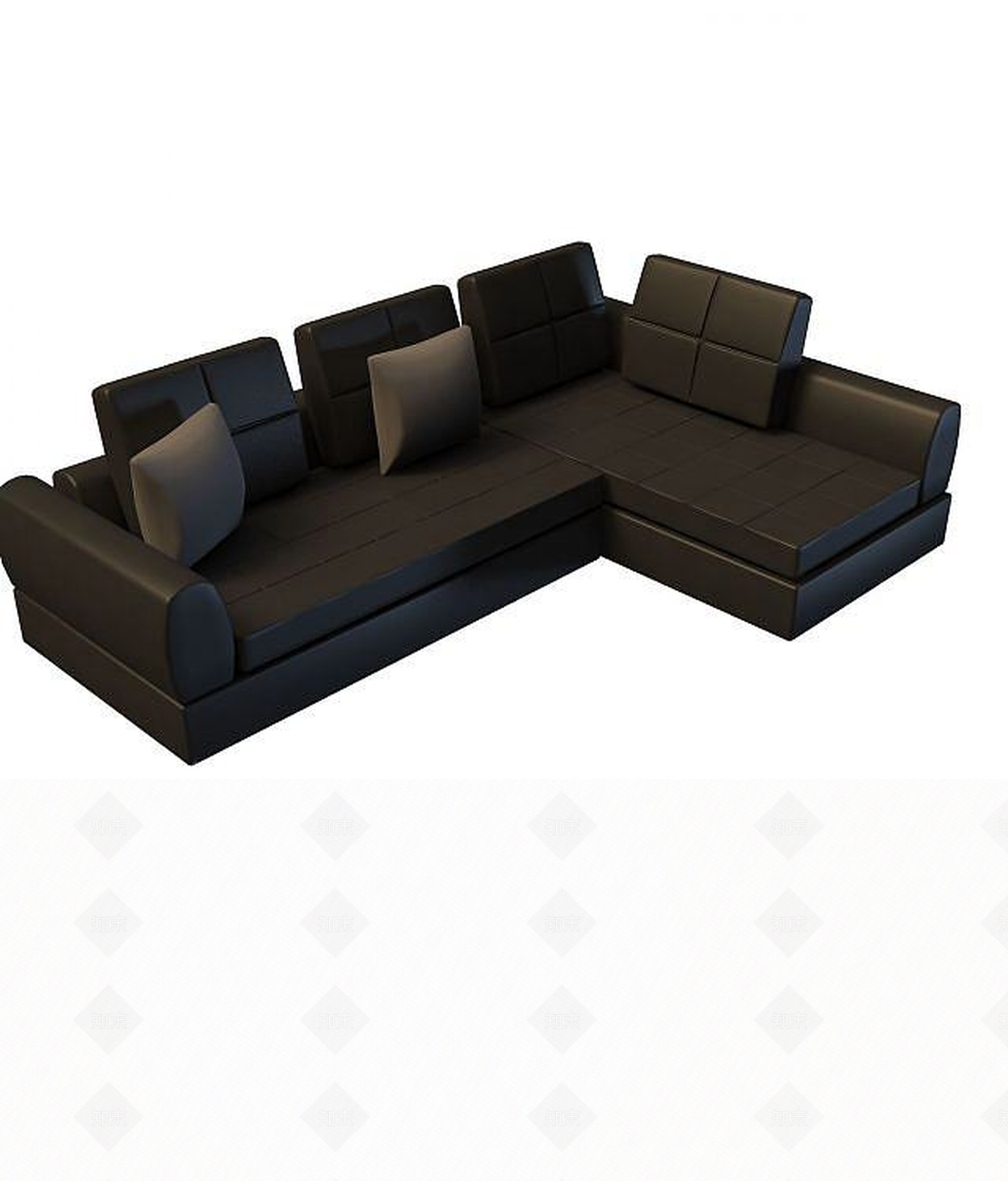 现代多人沙发3D模型下载【ID:1189963633】