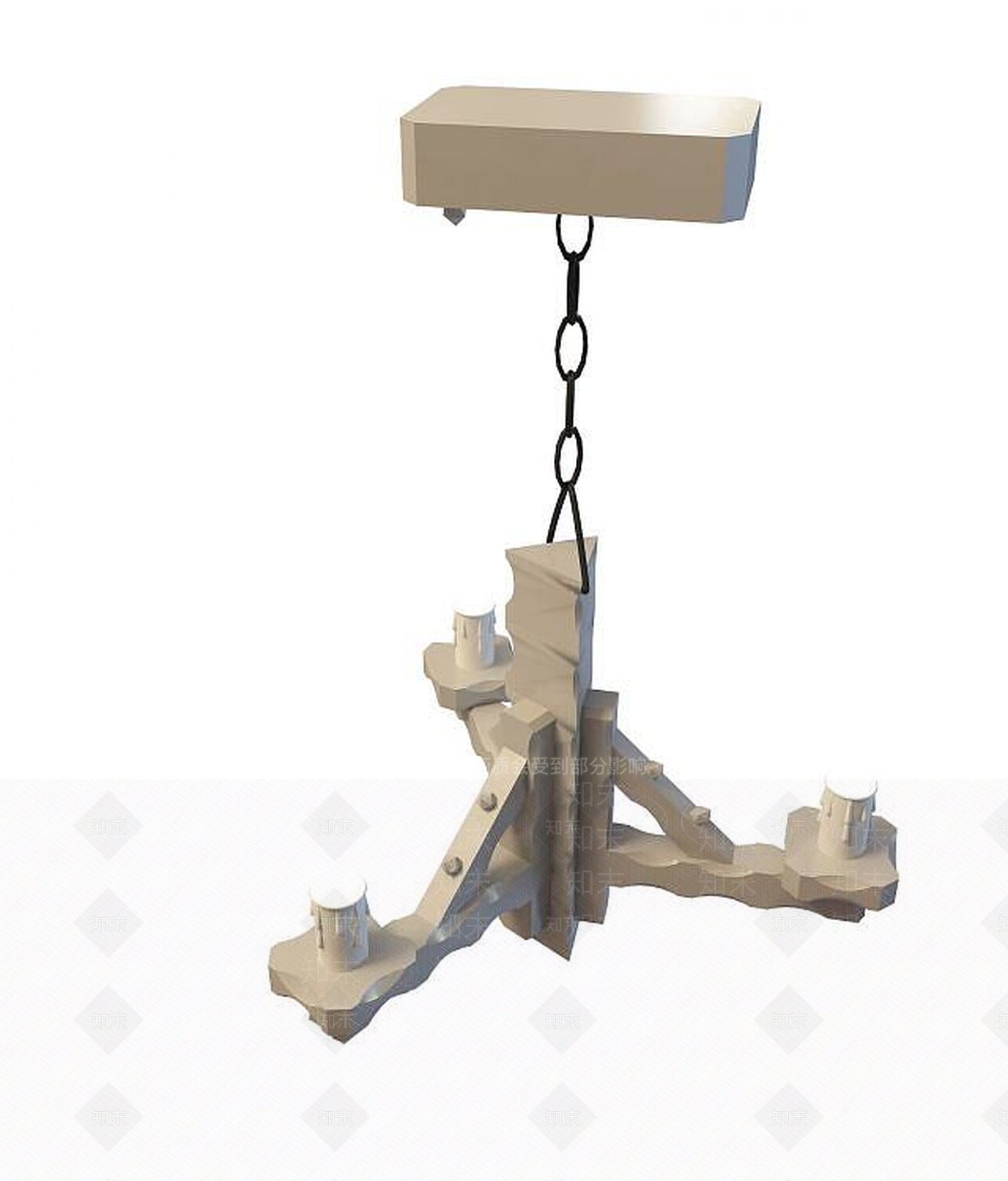 现代封闭式厨房3D模型下载【ID:1190080002】