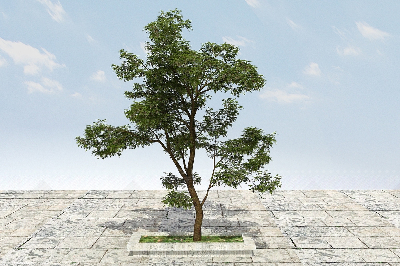 现代办公桌3D模型下载【ID:1189969948】