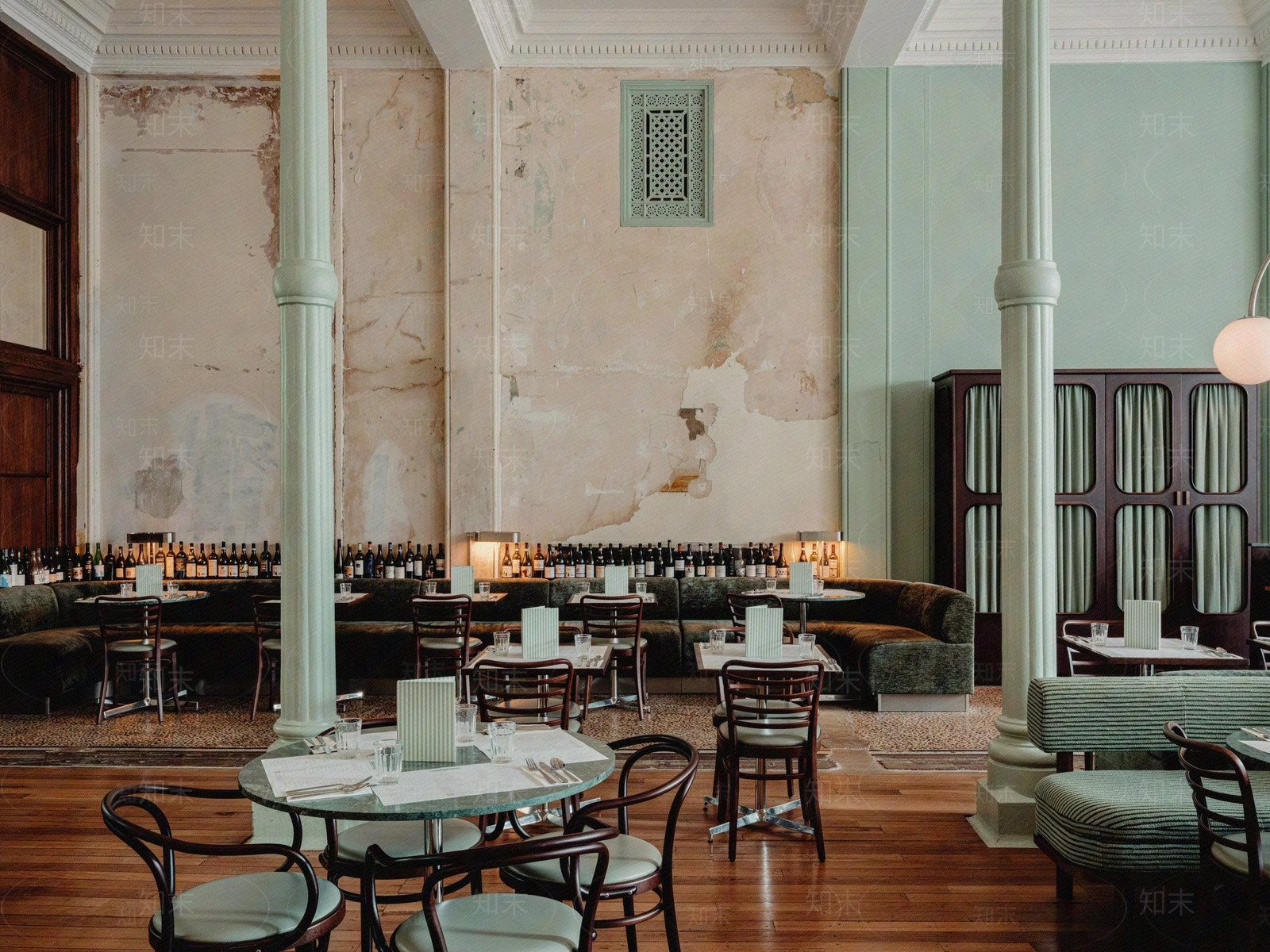 法式美式商铺贴图下载【ID:1189972870】