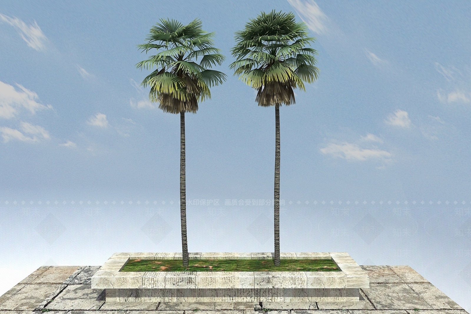 现代办公桌3D模型下载【ID:1189973979】