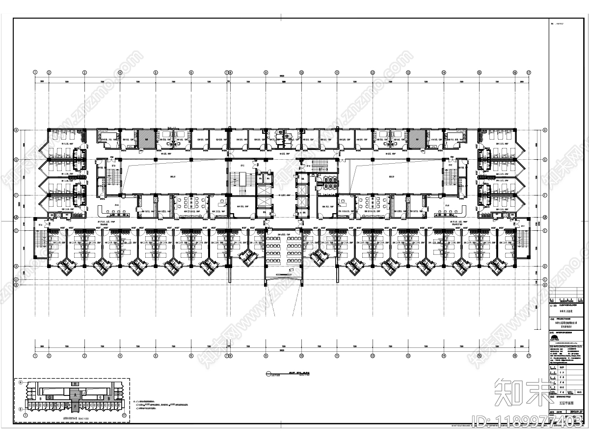 现代医院cad施工图下载【ID:1189977403】
