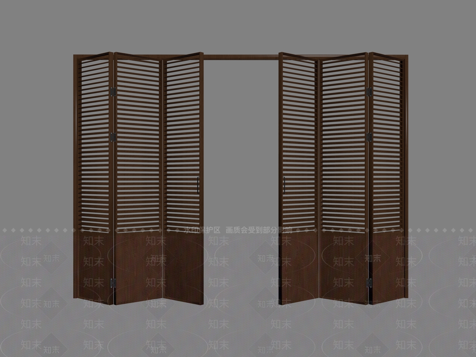 中古折叠门SU模型下载【ID:1189978982】